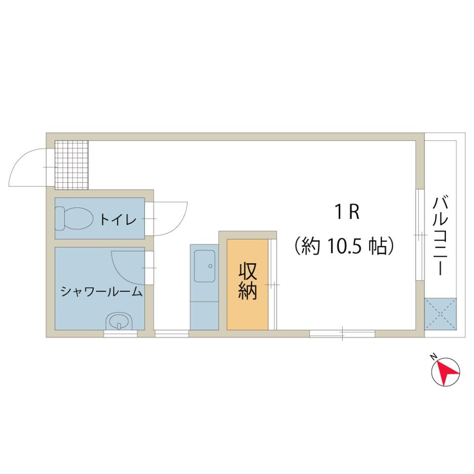 ハイム吉村501間取